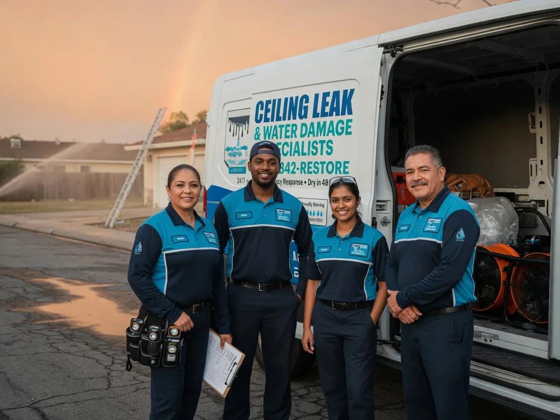 Ceiling Leak Cleanup company in Hinckley, ME