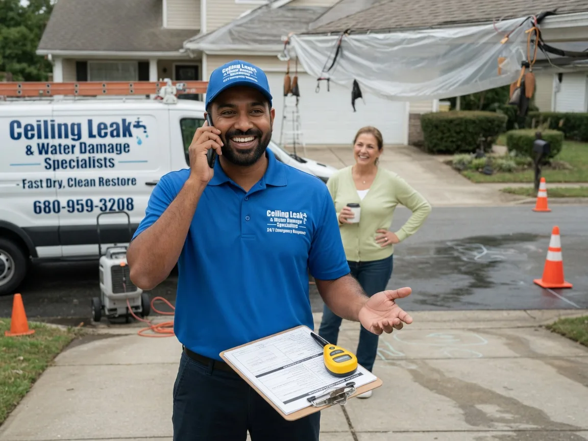 Ceiling Leak Cleanup Hinckley, ME FAQs